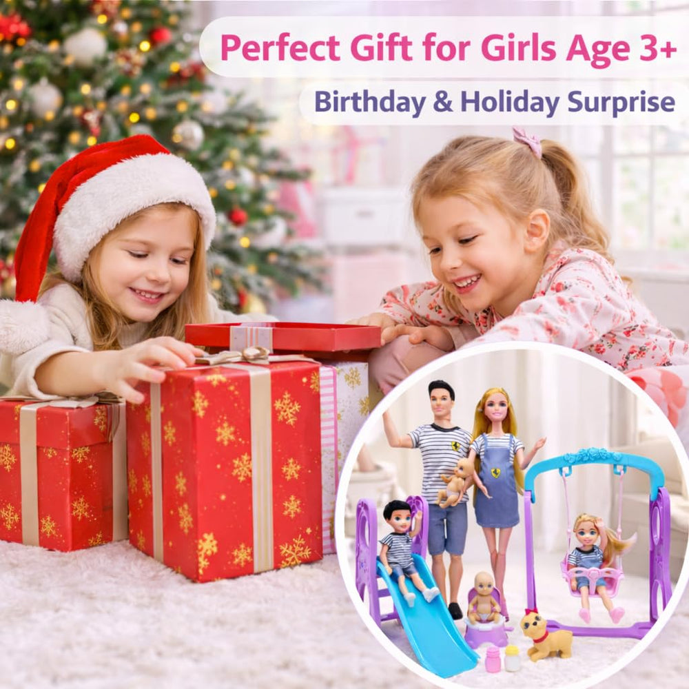 Familydolls dollhouse-compatibility ensures easy integration with existing playsets.