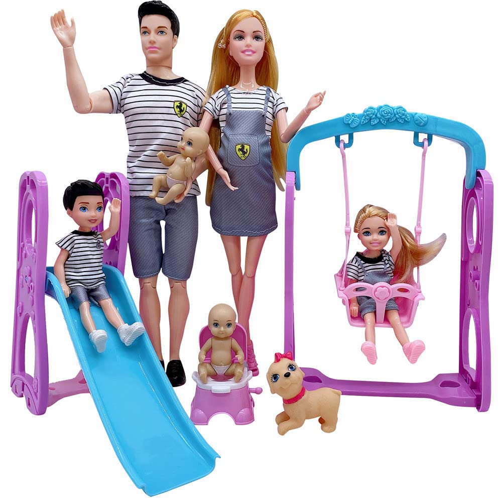 Familydolls mommy-doll with removable baby for interactive pretend-play and empathy building.