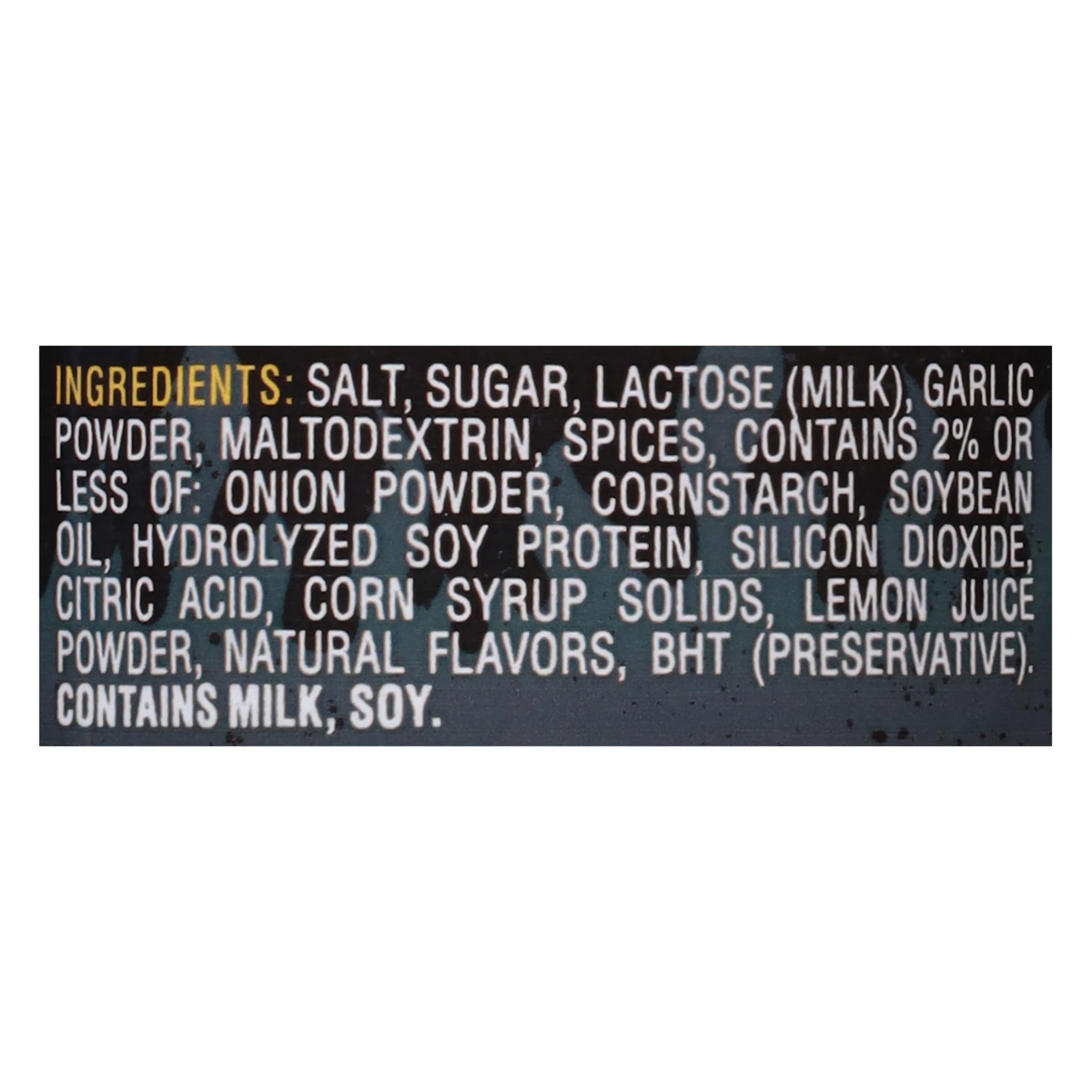 Famous Dave's spice dust on surface signals bold, balanced flavor.