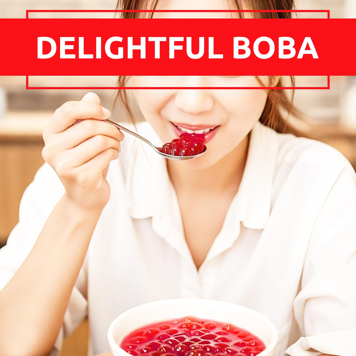 Fanale Watermelon Popping Boba Pearls non-GMO ingredients for clean labeling