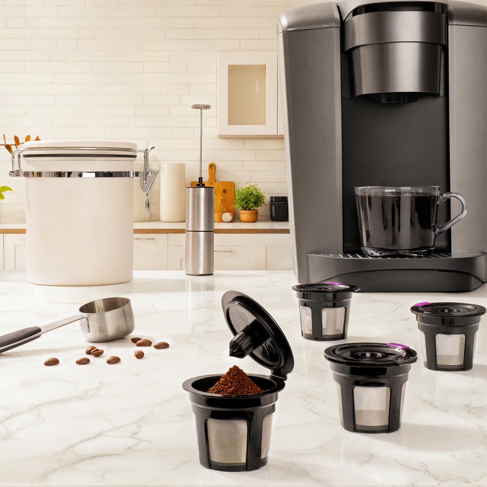 Fanativita two-pack filters are dishwasher safe and easy to clean.