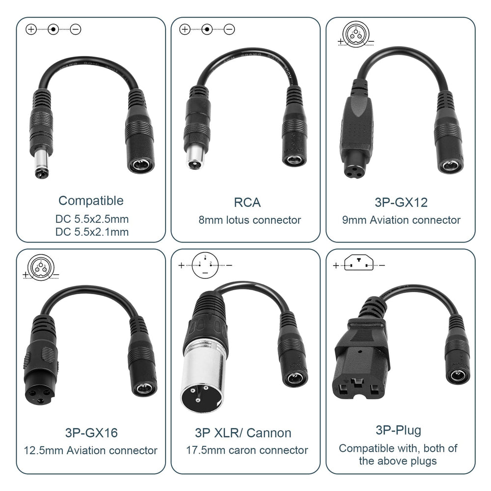 Fancy Buying built-in DC 5-5-2-5mm interface for quick plug-and-play use