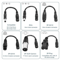Fancy Buying built-in DC 5-5-2-5mm interface for quick plug-and-play use
