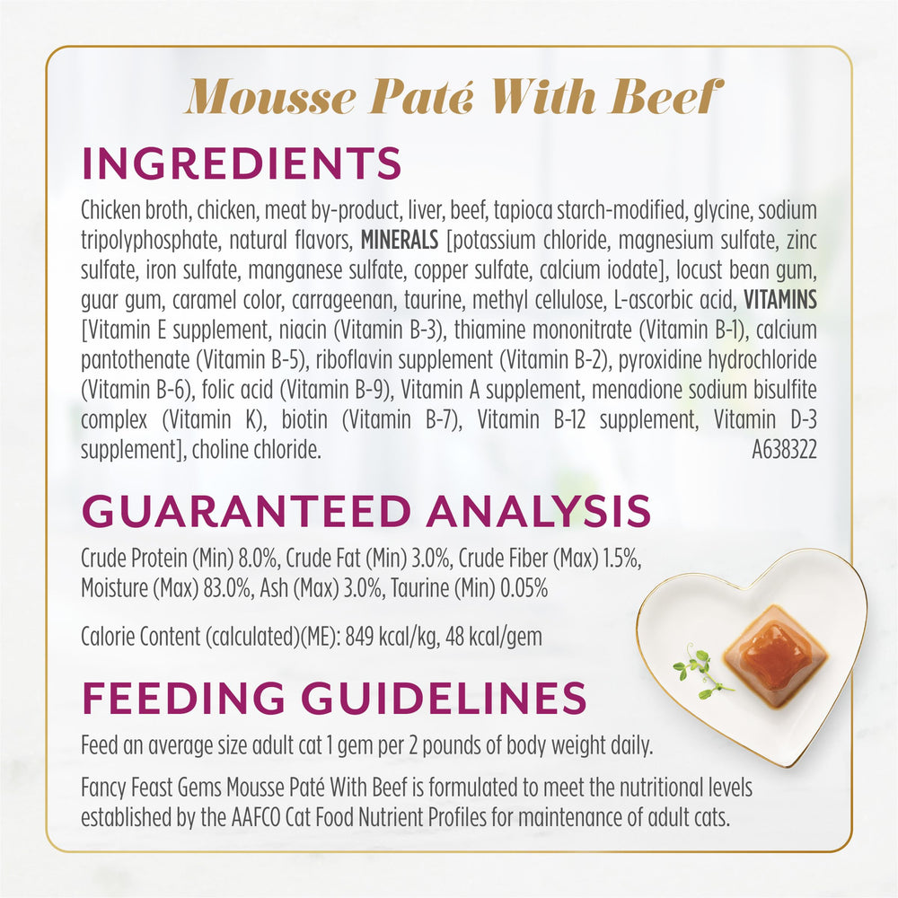 Fancy Feast Gems Two Servings Per Pack: convenient daily portions