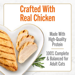 Fancy Feast gravy-center reveal demonstrating a surprise center for mealtime interest