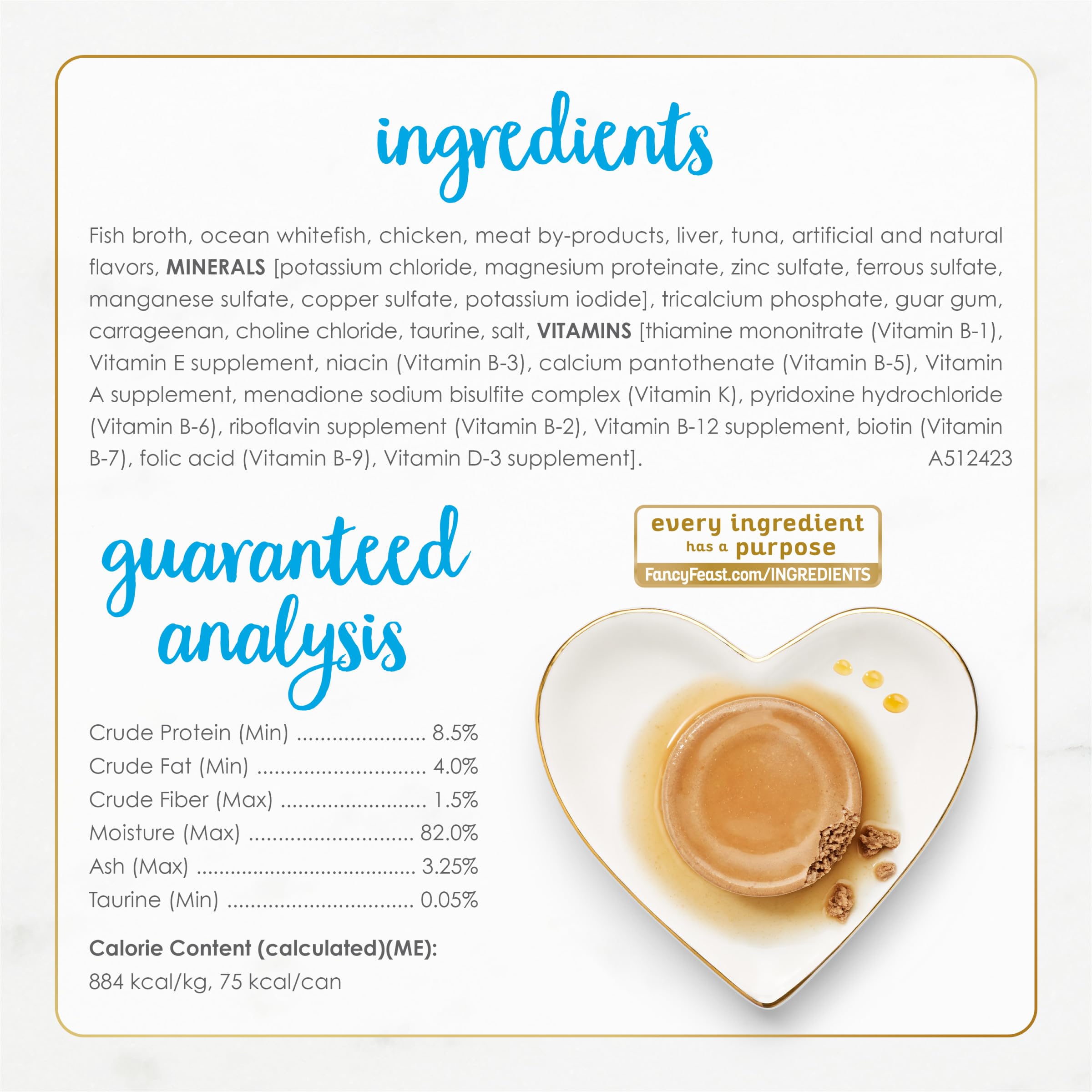 Fancy Feast Gravy Lovers no artificial colors or preservatives for wholesome feeding