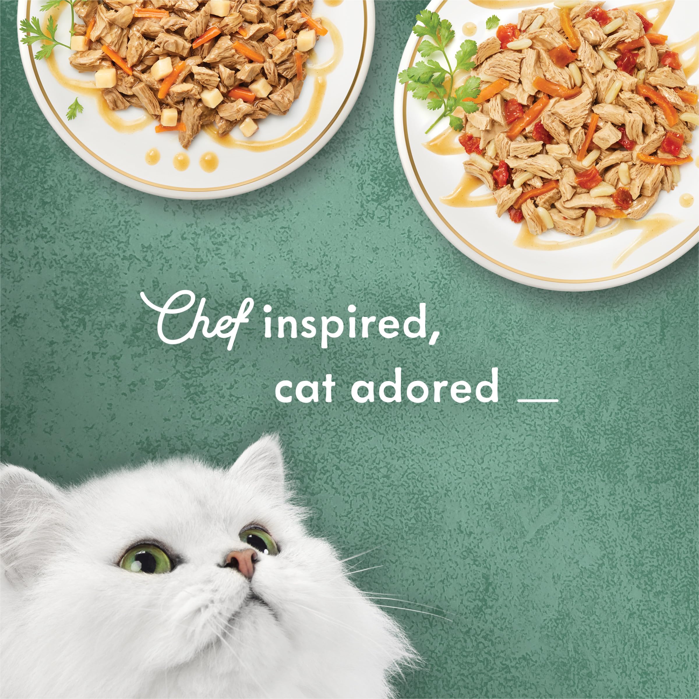 Fancy Feast Medleys Latin America recipe contains no artificial colors