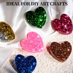 Fandamei 01mm glitter flakes for fine shimmer accents