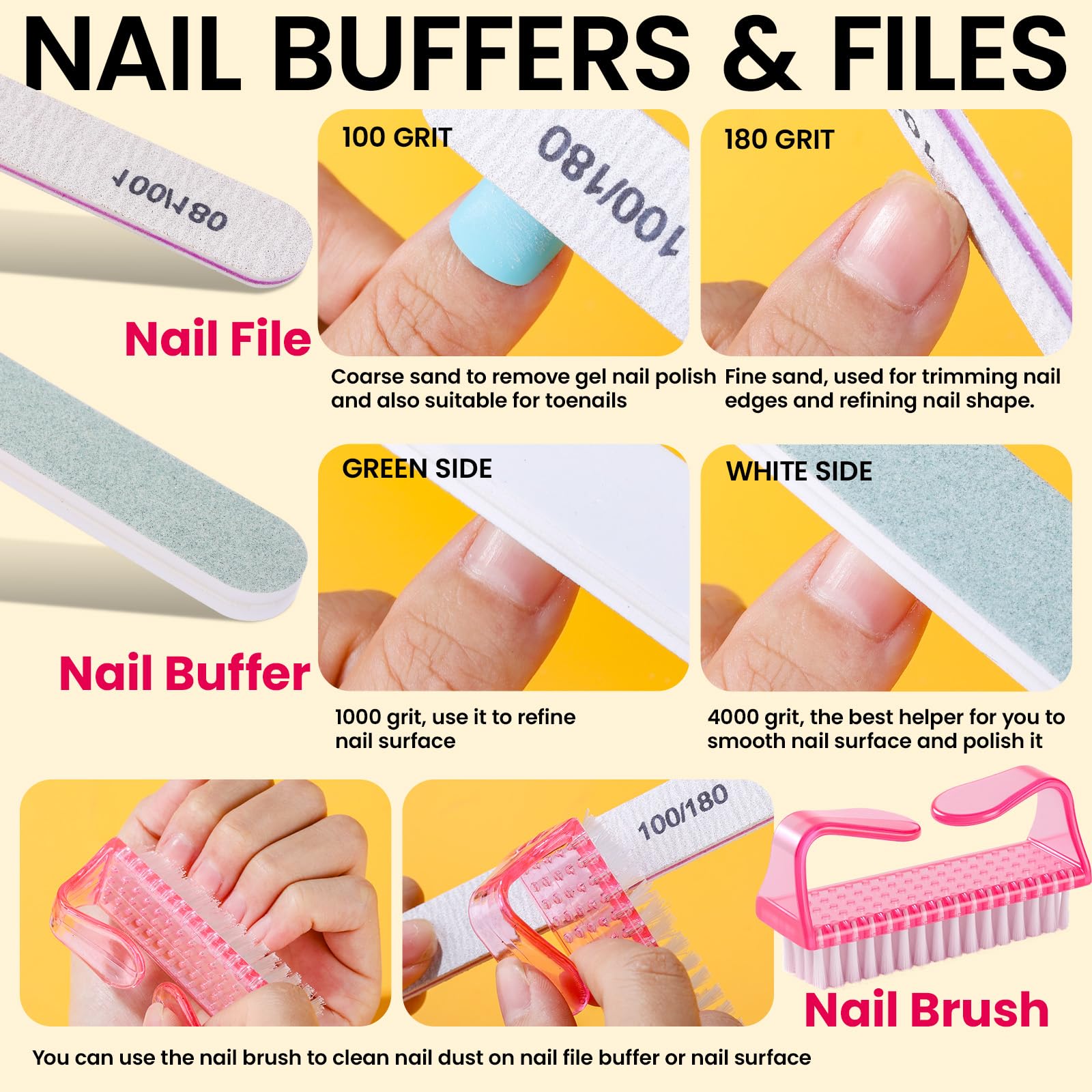 Fandamei cuticle peeler scraper to lift gel edges gently