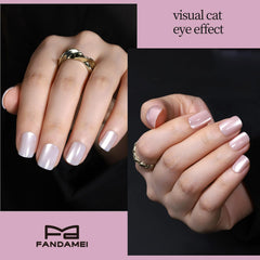 Fandamei glitter nails in eight colors for sparkling looks