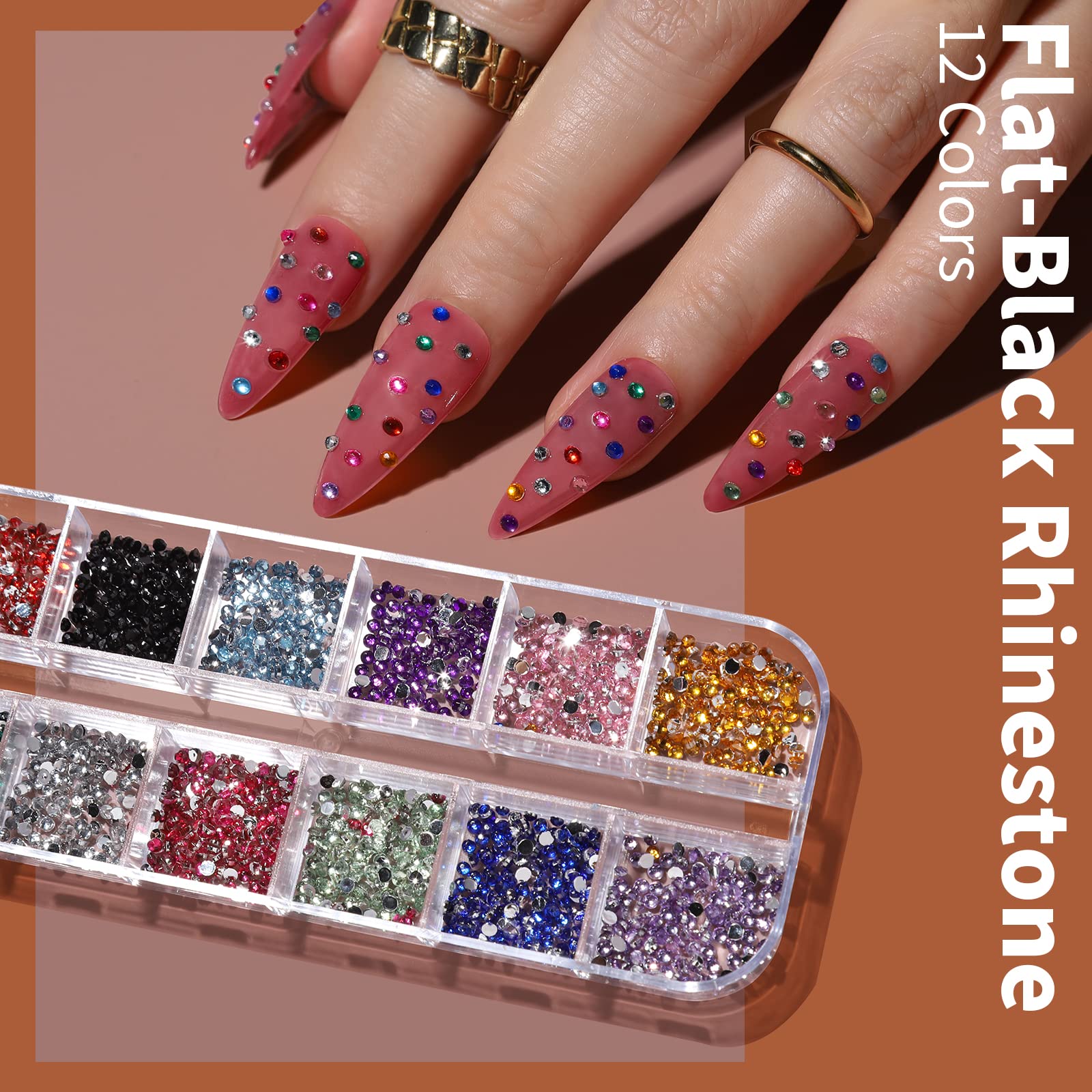 FANDAMEI butterfly sequins in multiple colors add sparkly depth