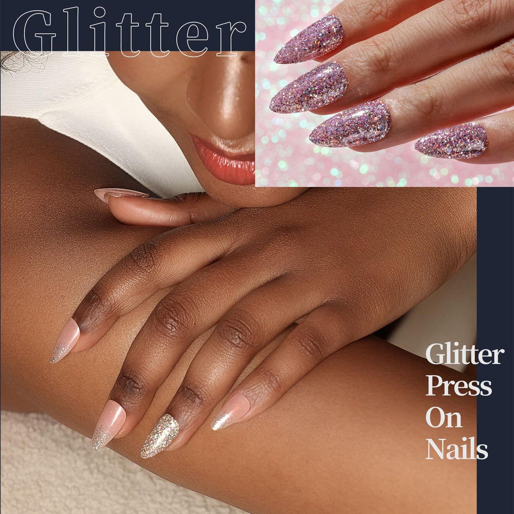 Fandamei French tip press-on nails offering timeless elegance for any occasion.