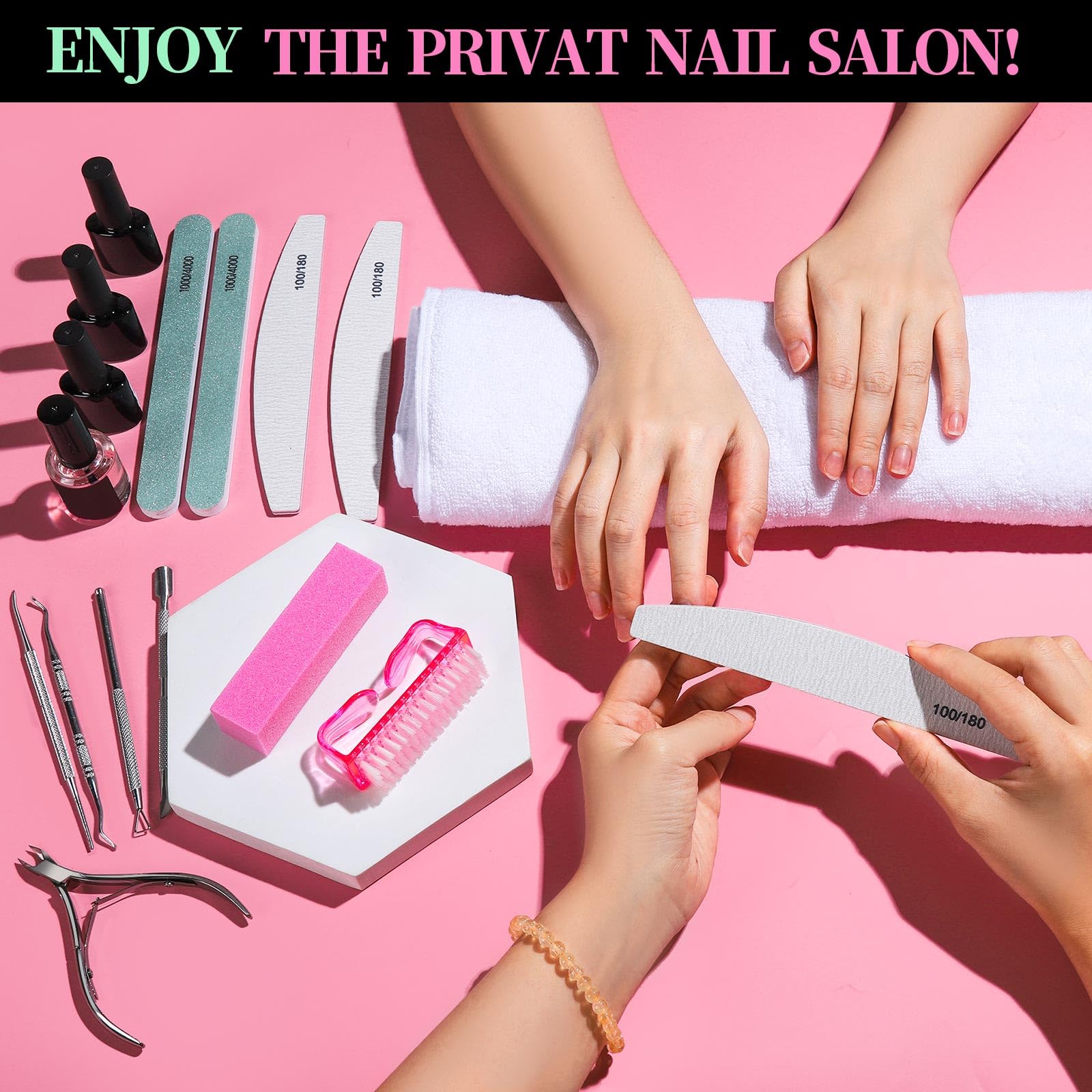 Fandamei triangular cuticle peeler for residue removal with precision.