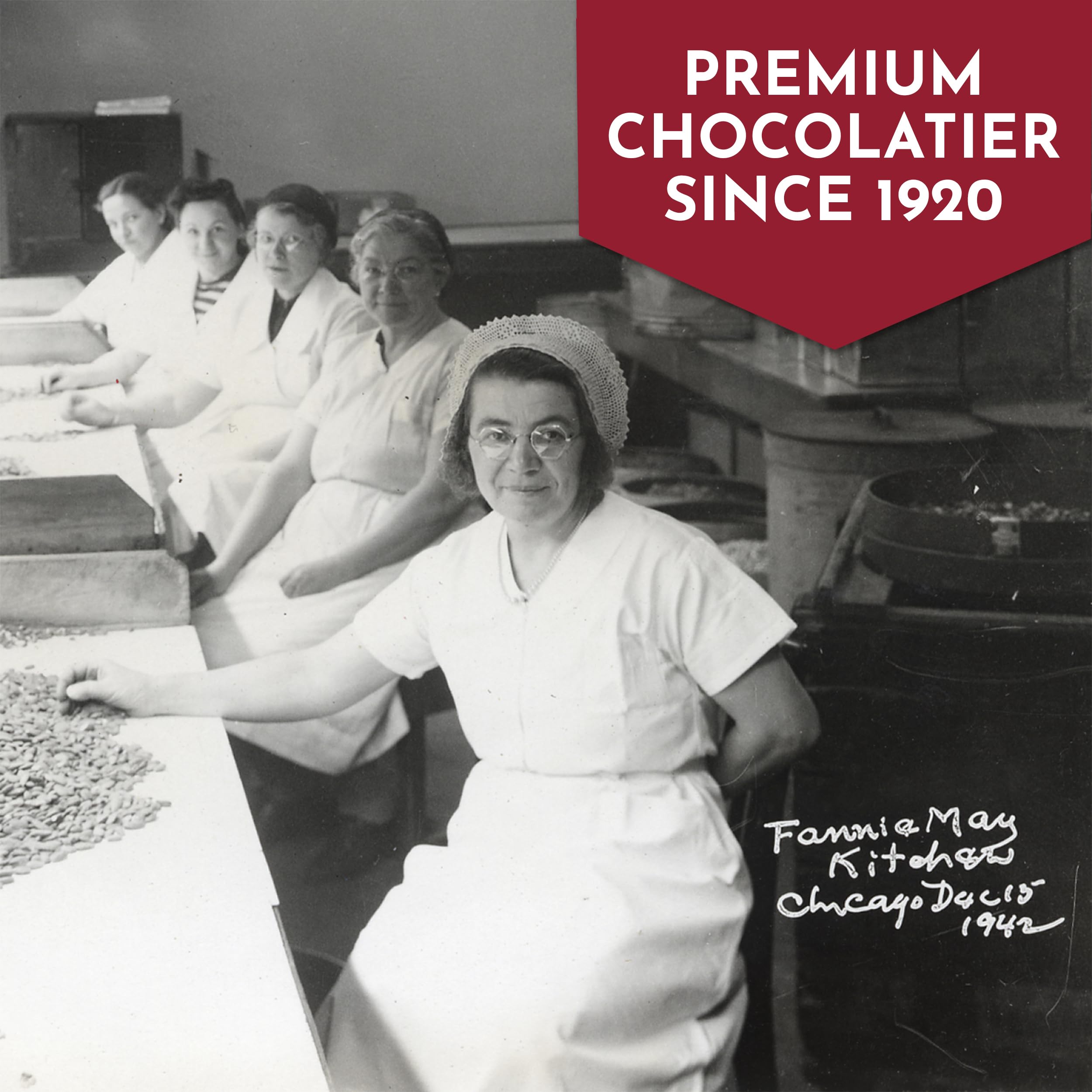 Holiday chocolate gift box from Fannie May elevates celebrations.