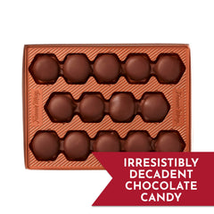 Fannie May Pixies gift box highlighting American confection heritage.