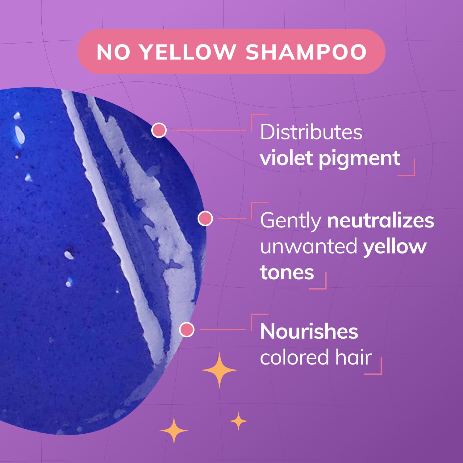 Applying Fanola No Yellow to damp hair to tone cool.