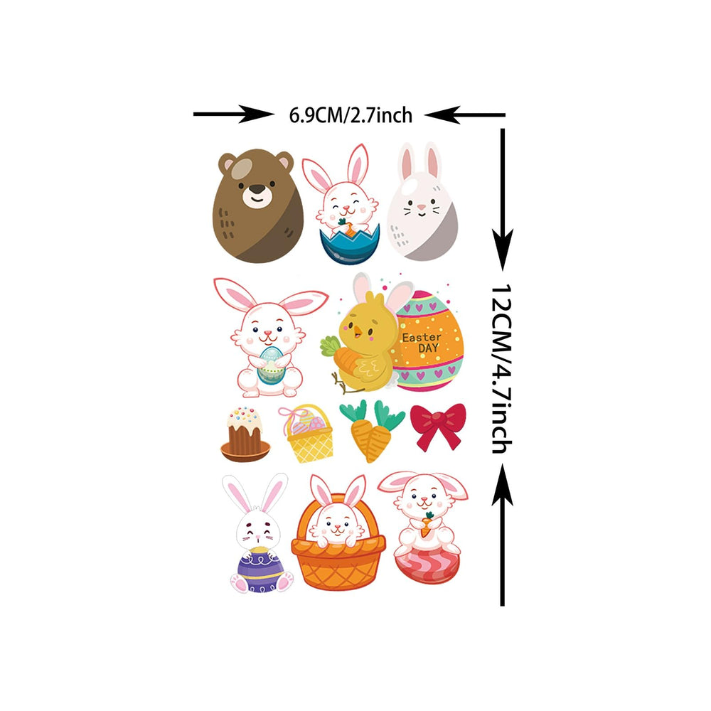 FANRUI Easter tattoo bundle for crafts, décor, and activities
