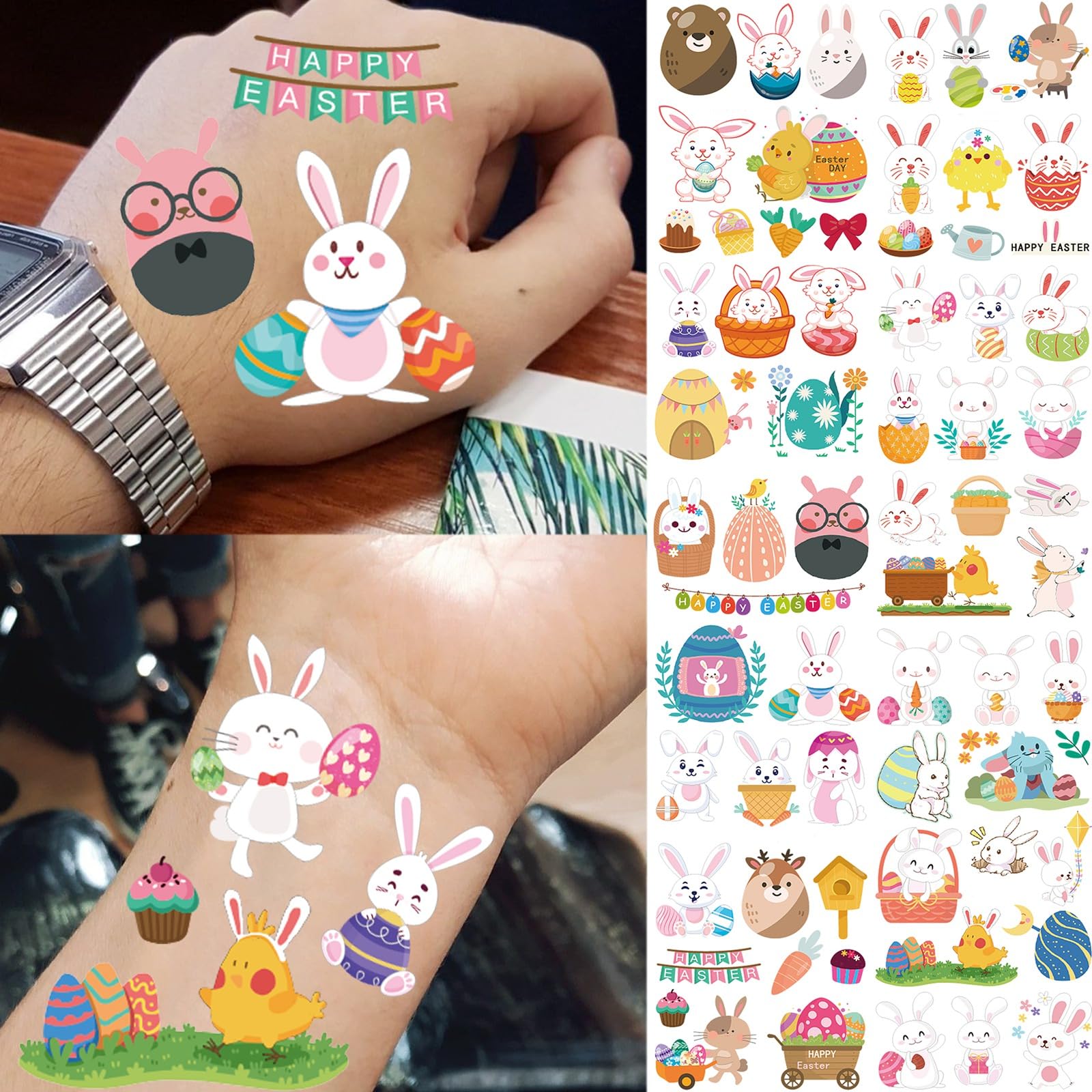 FANRUI Long-lasting Easter tattoos stay bright during celebrations
