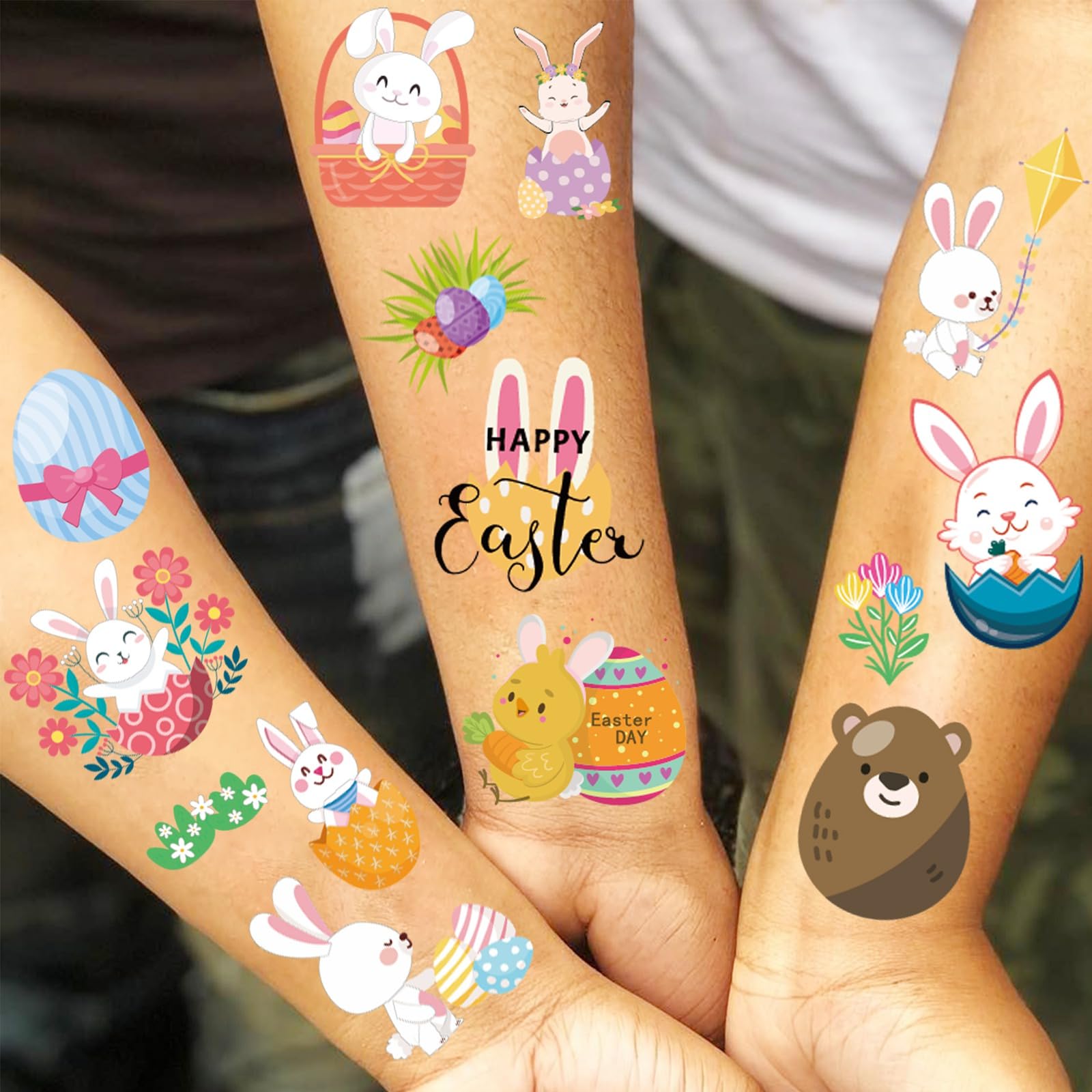 FANRUI Non-toxic Easter tattoos safe for skin use