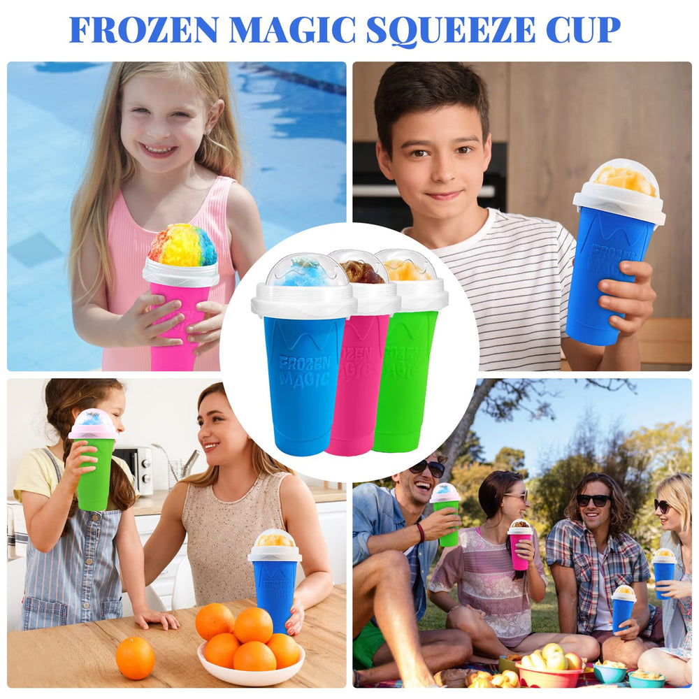 Fans-One Slushie Cup party-ready design adds color to gatherings.