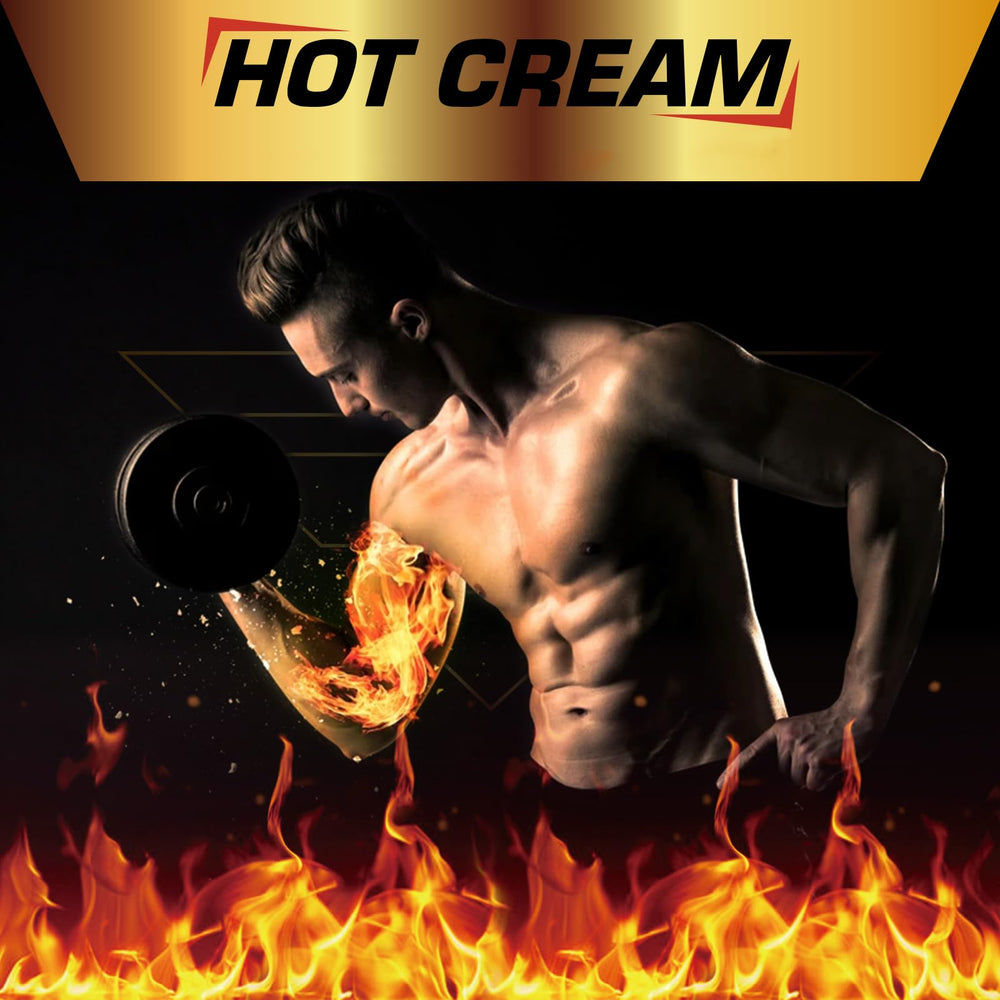 Fanshi Hot Sweat Cream packaging showing a water-resistant, active-use-friendly formula.