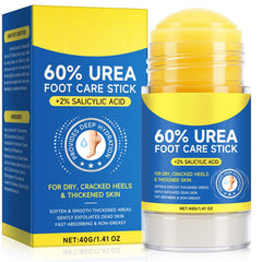 FANSHI Urea Stick 60% applied to heel for deep moisture and softness