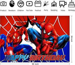 Fantarea spider party decor setup demonstrates easy indoor outdoor use.
