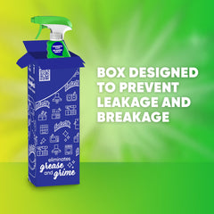Fantastik fresh scent spray cleans surfaces with minimal residue