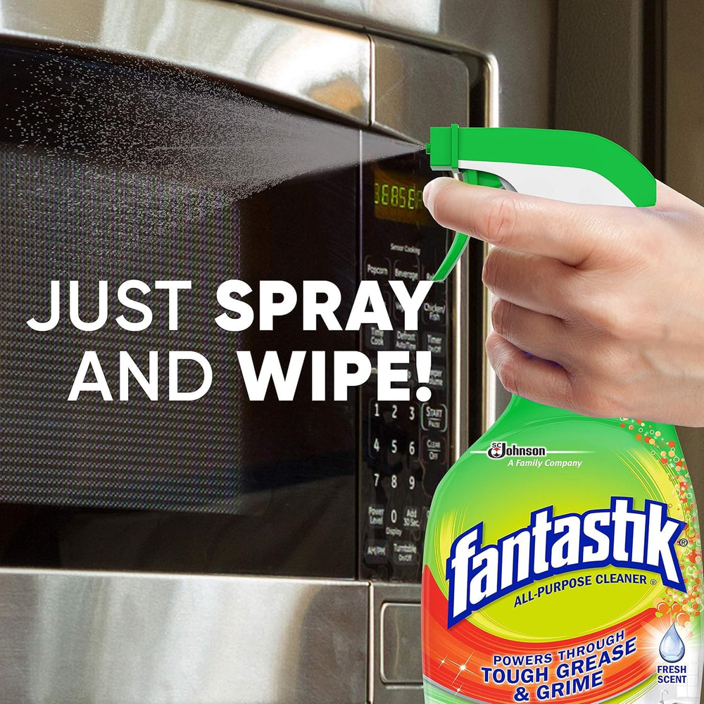 Fantastik glazed ceramic tile cleaned to a smear-free finish