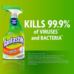Fantastik stainless steel cleaning leaves a streak-free shine
