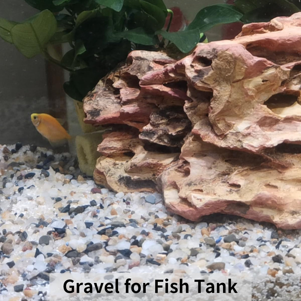FANTIAN aquarium gravel supports tidy, attractive tank substrates