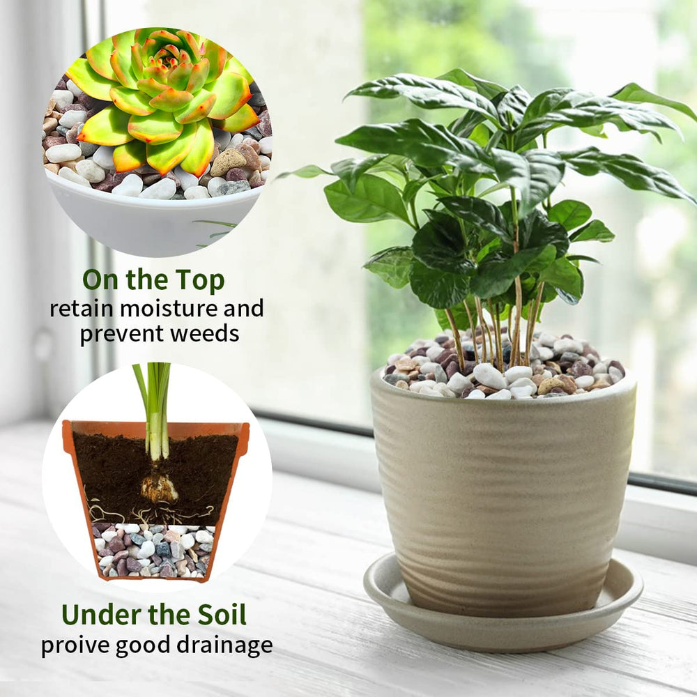 FANTIAN drainage layer for potted plants helps prevent overwatering
