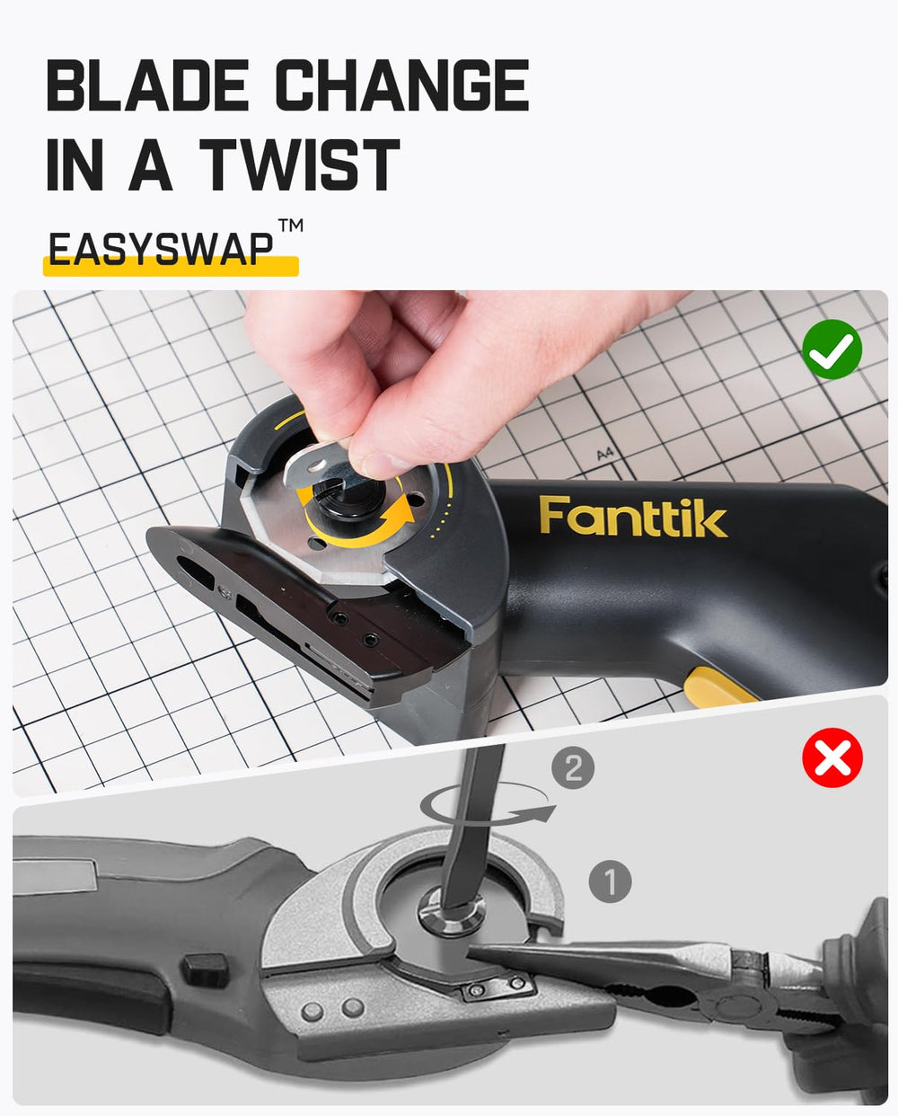 Fanttik C10 Pro two-speed operation adapts to material needs.