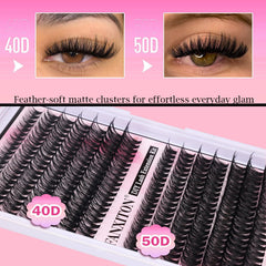 FANXITON cluster tweezers arranged for precise, comfortable placement.