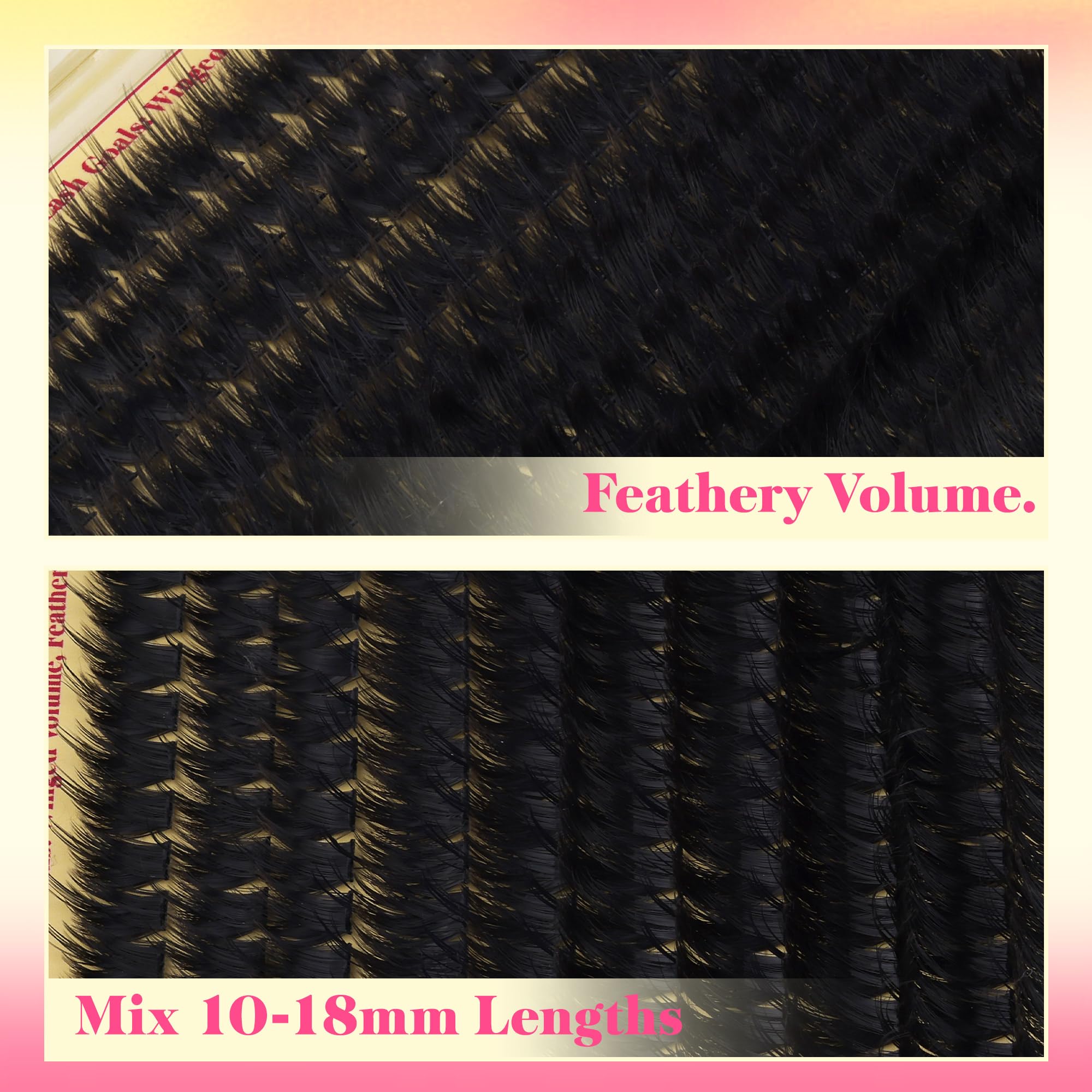 FANXITON compact packaging protects lashes and preserves shape.