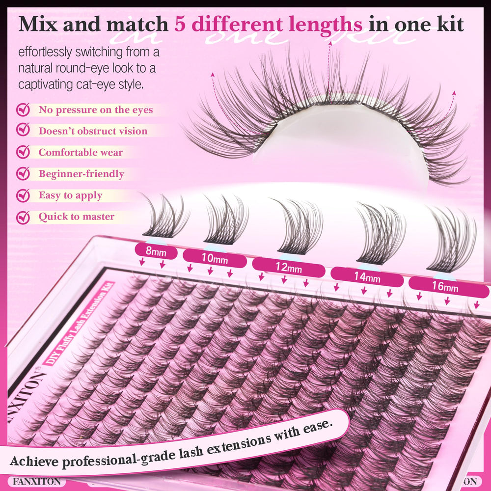 FANXITON safety lash tweezers designed for precise application