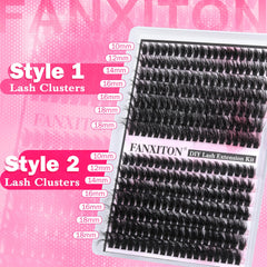 FANXITON angled tweezers assist precise cluster placement.