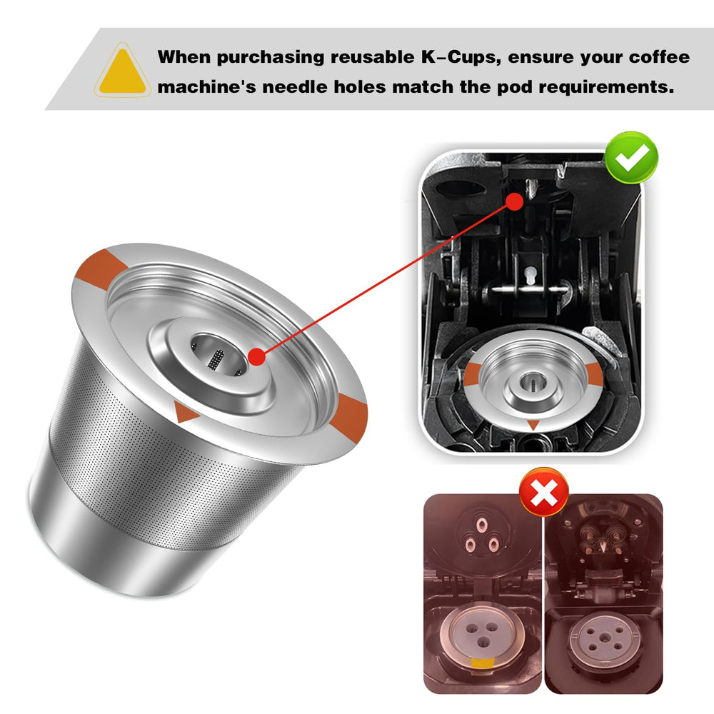 FAQQMCVY wide compatibility with Keurig 1.0 and 2.0 for flexible brewing.
