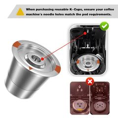 FAQQMCVY wide compatibility with Keurig 1.0 and 2.0 for flexible brewing.