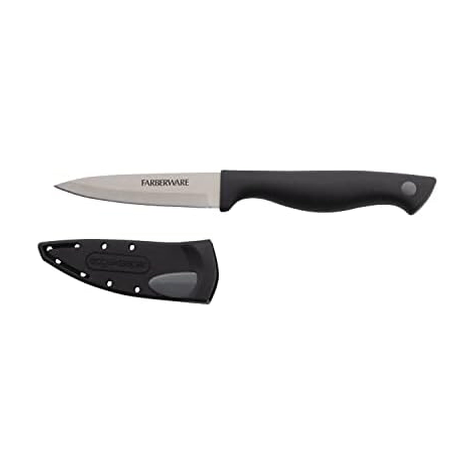 Farberware Edgekeeper 3.5-inch paring knife for precise peeling tasks.