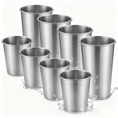 Farielyn-X 8oz kid cups stackable for family meals and easy transport.
