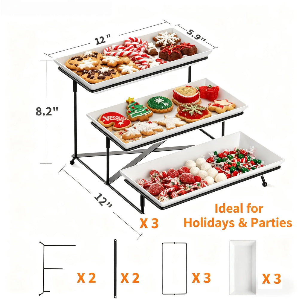 Farielyn-X collapsible metal stand ready for quick storage after events