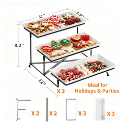 Farielyn-X collapsible metal stand ready for quick storage after events