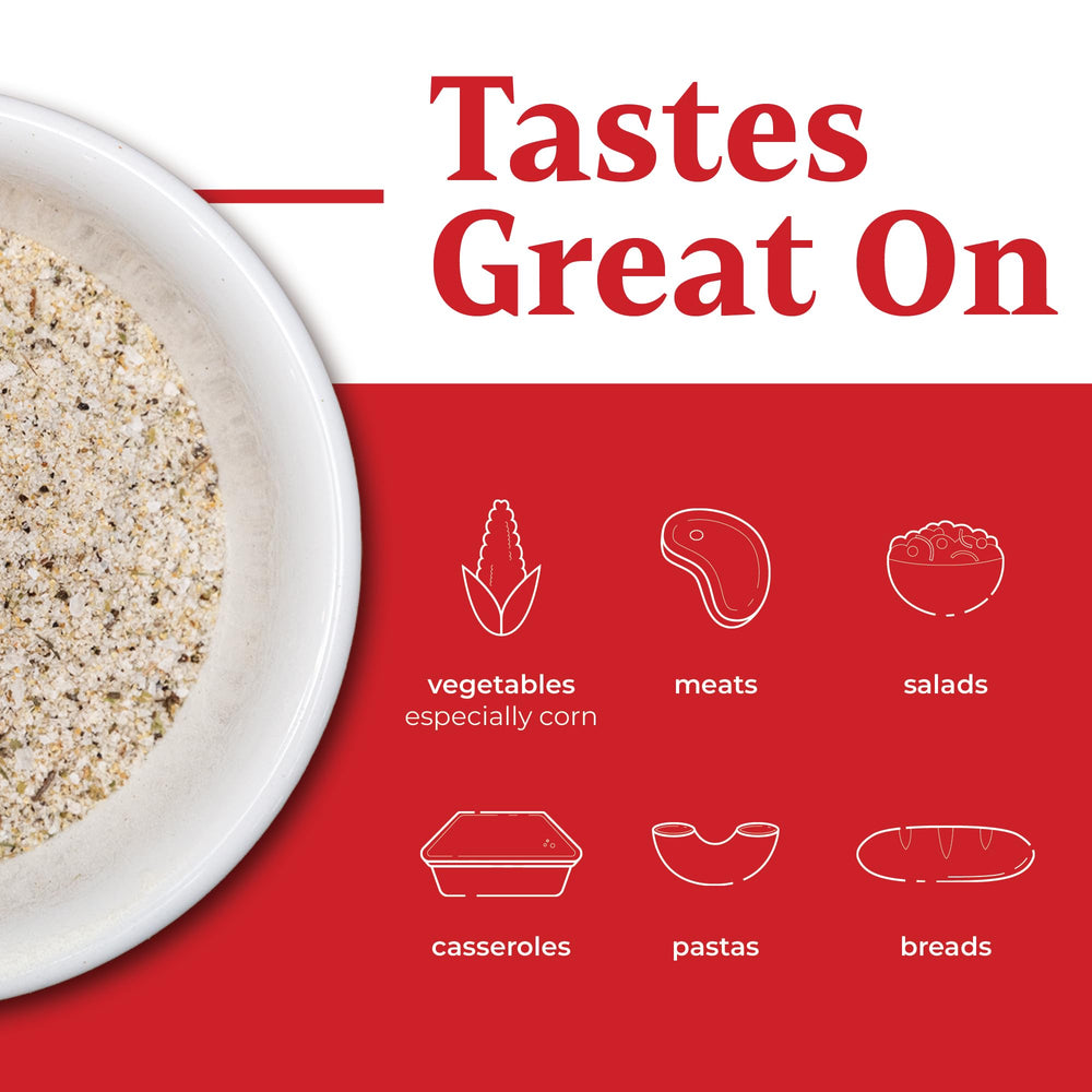 Farm Dust Seasoning on grilled meat dish delivering enhanced savory notes.