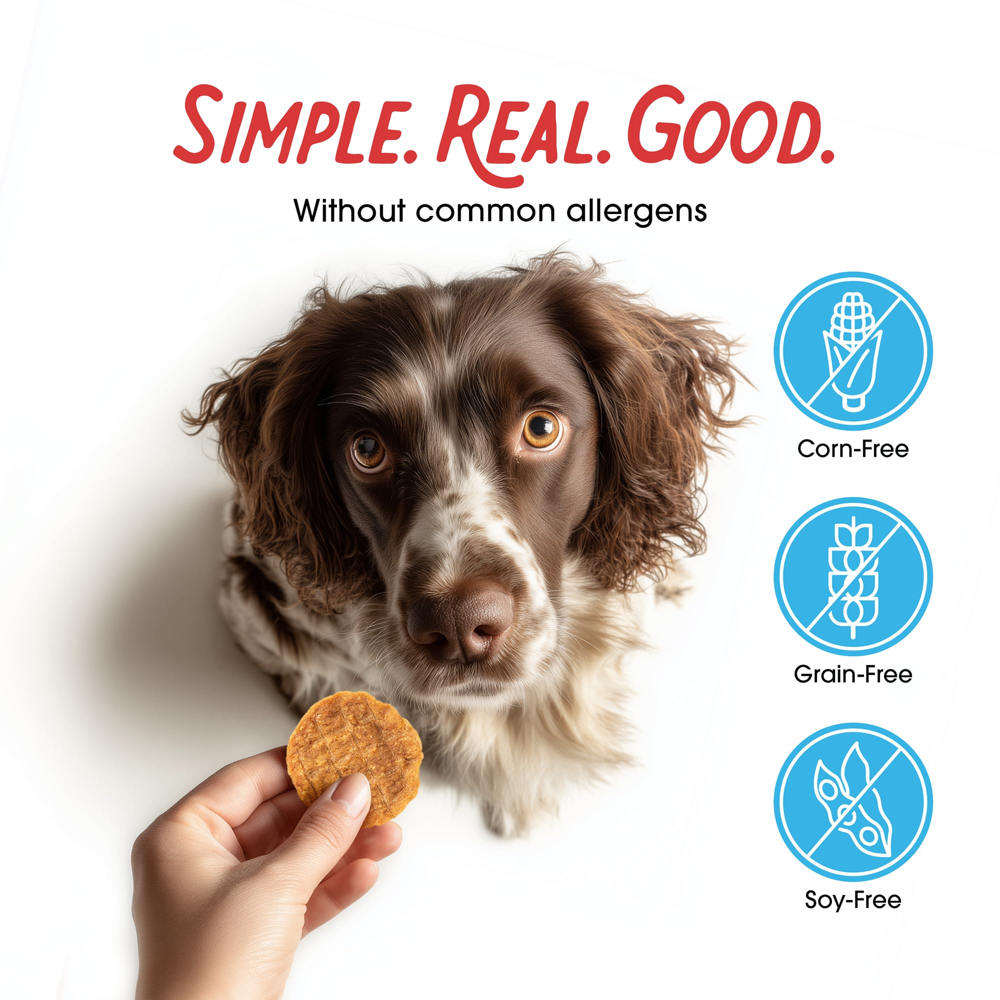 Farmland Traditions training treat for dogs, easy-to-break pieces.