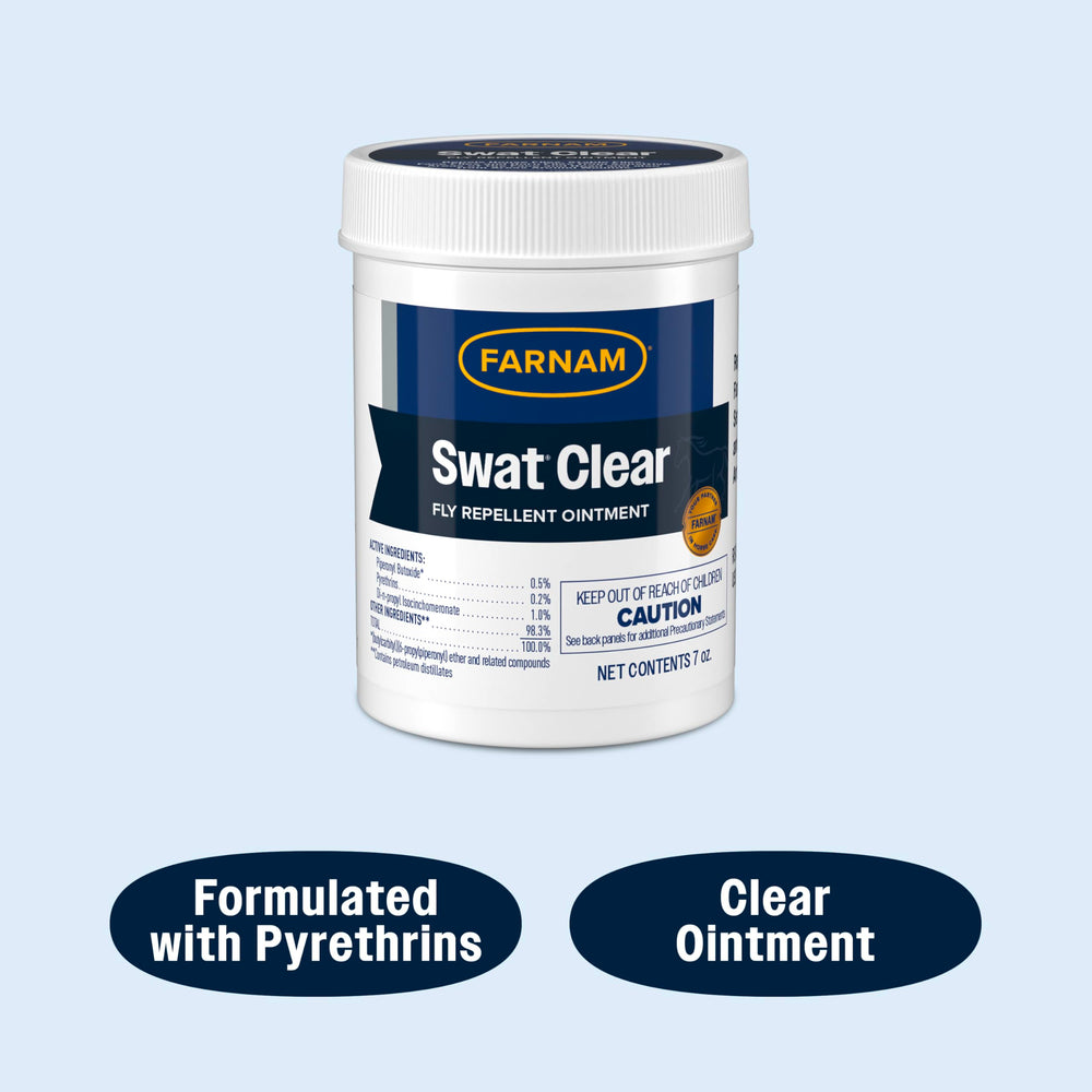 Farnam Swat Ointment convenient for wounds, abrasions, and sensitive areas.