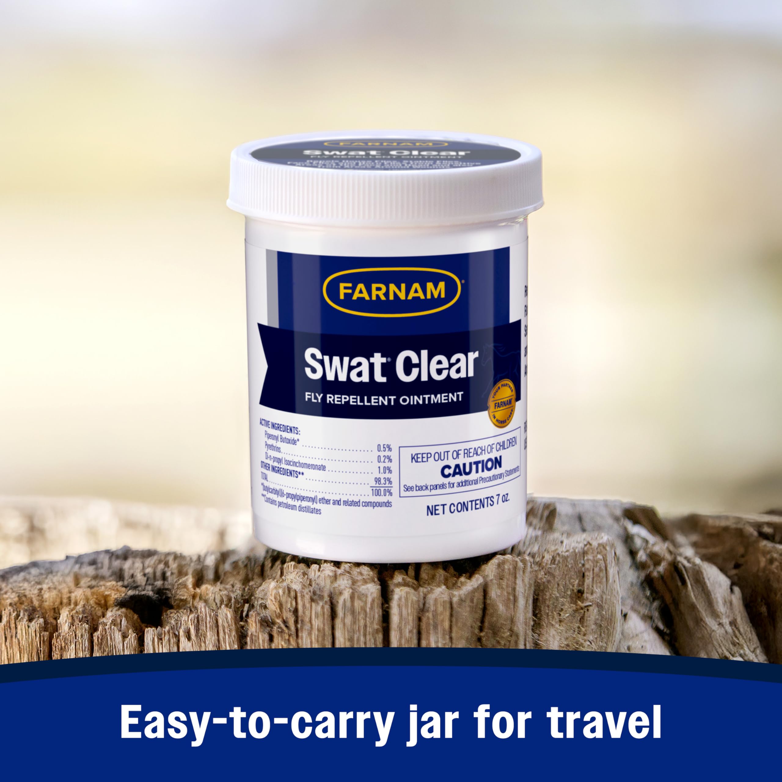 Farnam Swat Ointment easy to apply for quick everyday use.