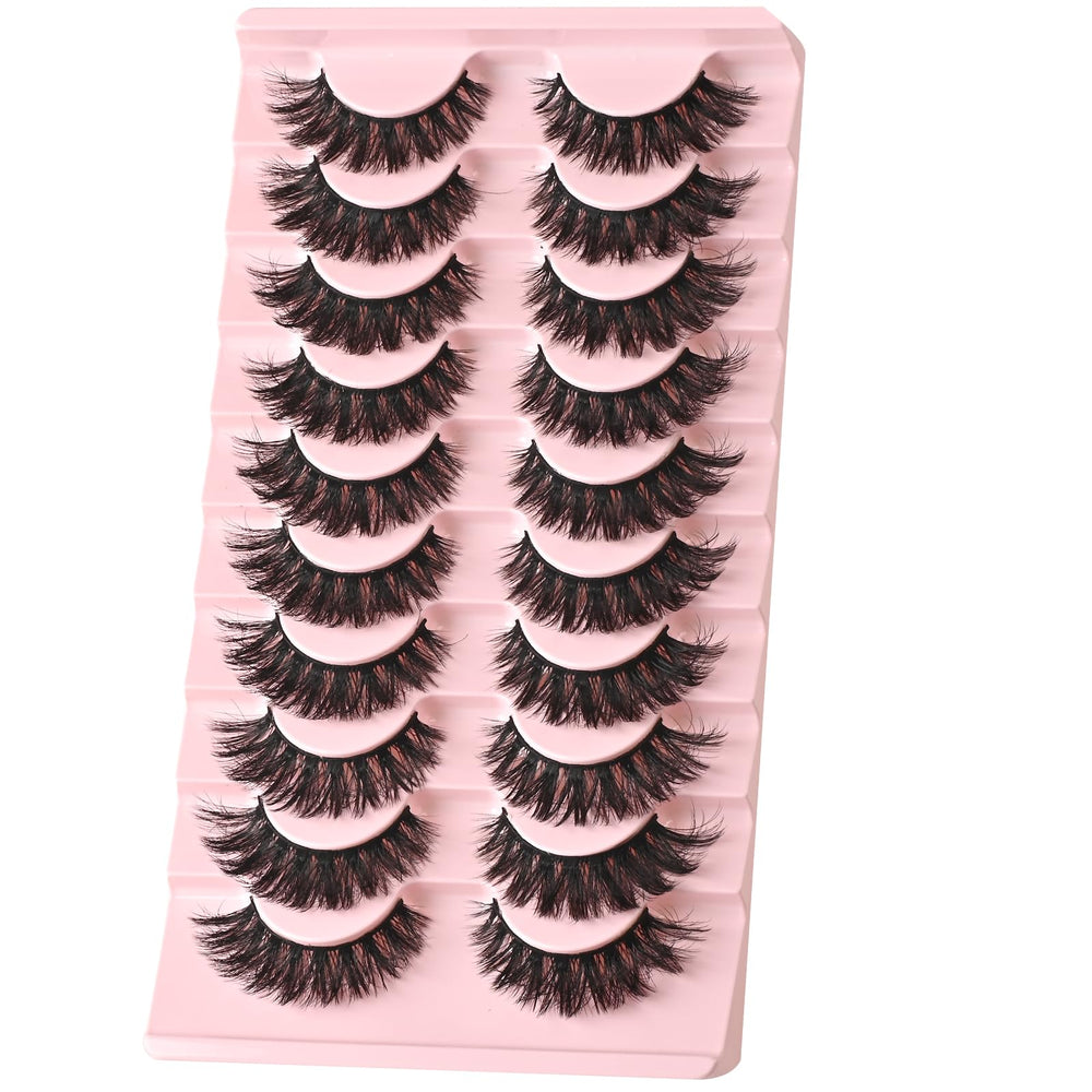 FARRED cat-eye doll-like lashes help achieve a subtle, flattering look