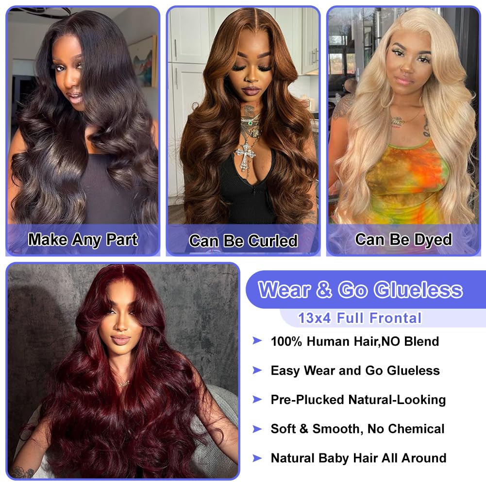 FASCARA virgin human hair lace front wig can be dyed for custom shade