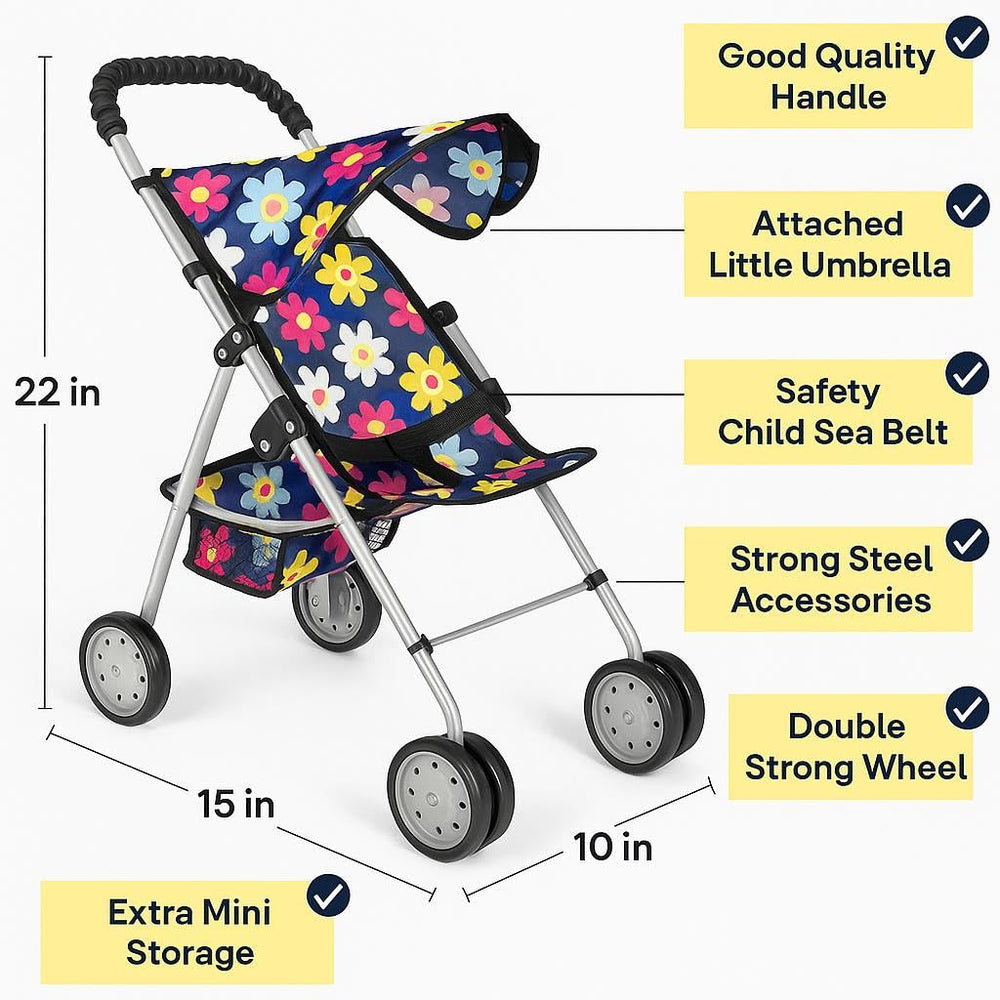 Fash N Kolor soft grip handle provides comfortable push for kids